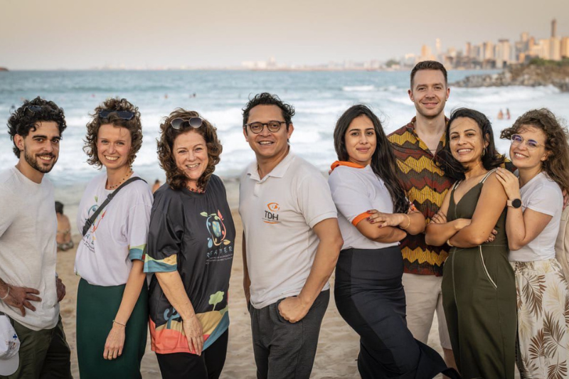 Jornalistas da Kinderothilfe Alemanha visitam Projeto de Saúde Ambiental do Instituto Terre des Hommes Brasil