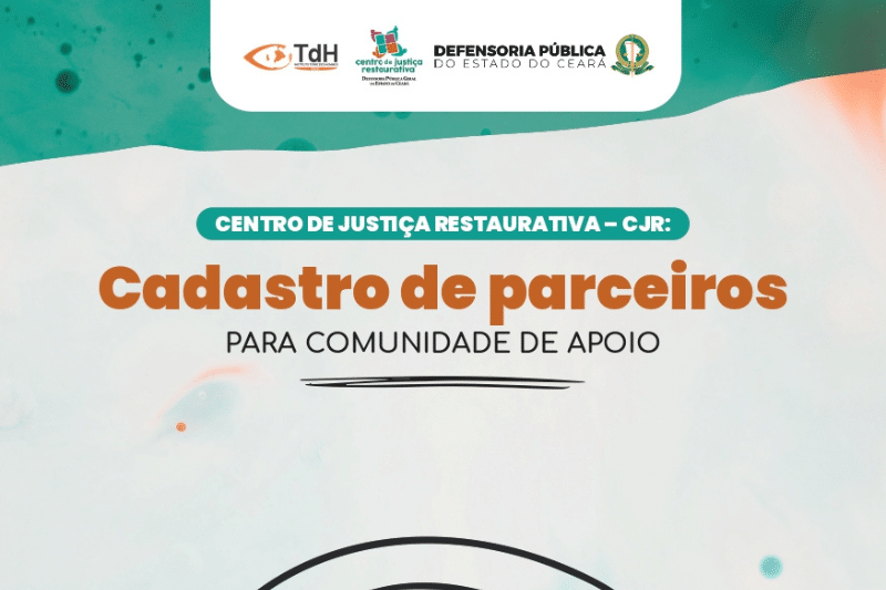 [PUBLICAÇÃO] Cadastro de Parceiros para Comunidades de Apoio