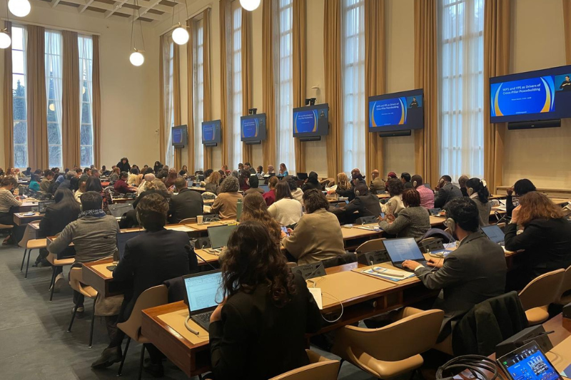 TdH Brasil participa de diálogo global da ONU sobre construção da paz, em Genebra