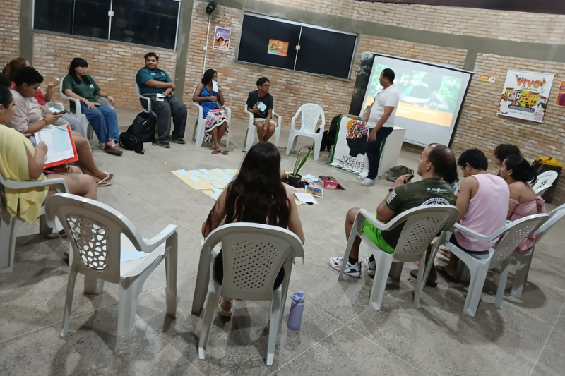 TdH Brasil realiza atividade sobre Comunicação Não Violenta com jovens Agentes da Paz em Fortaleza