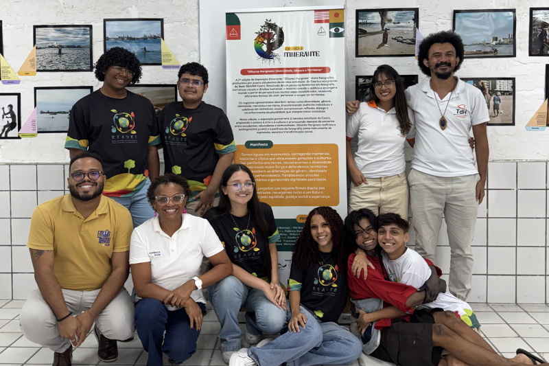 Exposição “Olhares Marginais” inicia percurso por escolas de Fortaleza e convida público a reﬂetir sobre diversidade, gênero e território