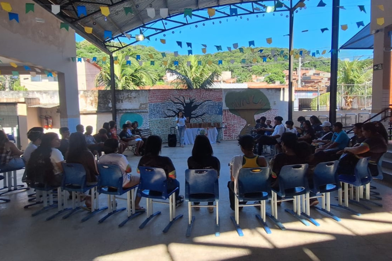 II Festival pelo Clima mobiliza juventudes no Rio Grande do Norte com tema “Durante o jogão, não deixe seu lixo no chão”.